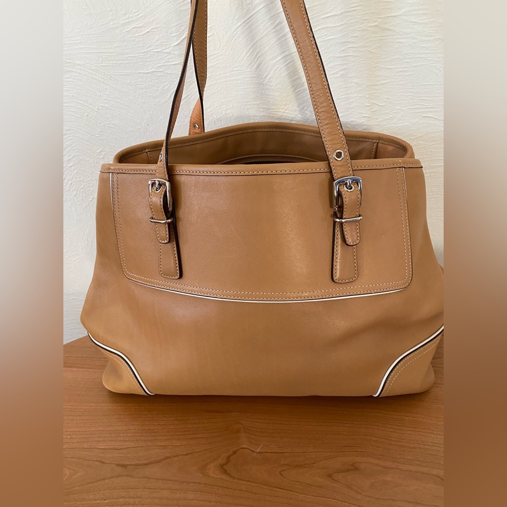 Coach y2k leather Hamptons Tote - J3Q-9609